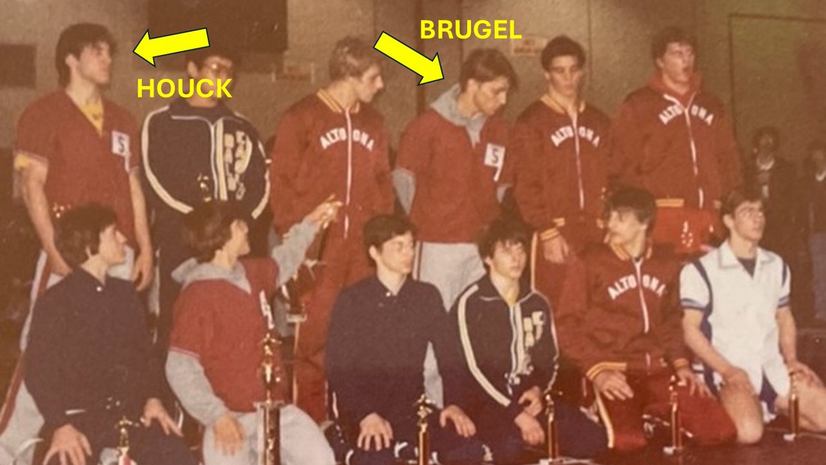 CLAW co-founders back in the day winning District 6 titles in PA. Eric Brugel would also win two <a href="/PIAASports/">PIAA</a> state championships (going undefeated as a jr. and sr.) before AA'ing at <a href="/pennstateWREST/">Penn State WRESTLING</a>. Tom Houck would be proud of his sole D1 NCAA victory before leaving his shoes on