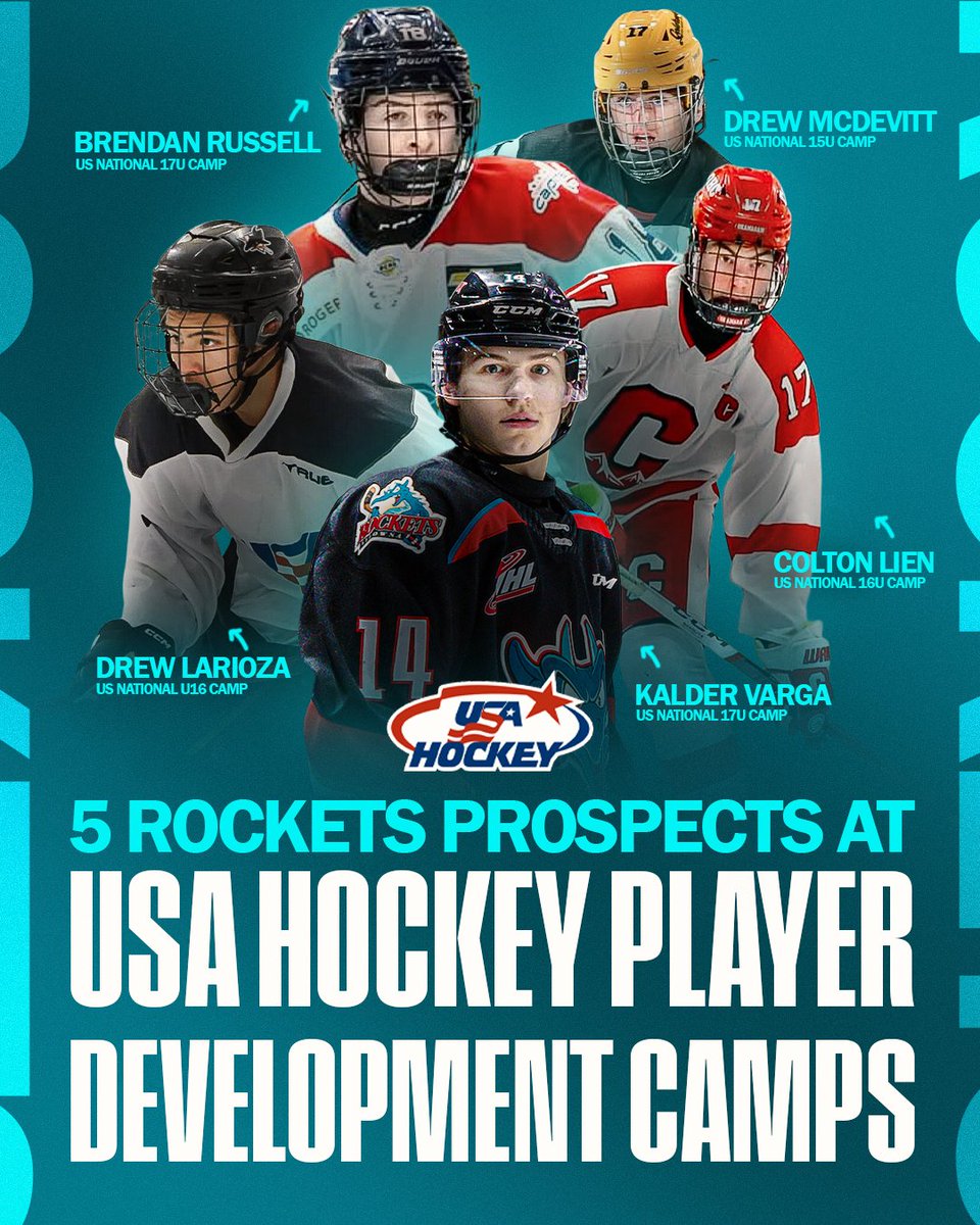 Five of our prospects are hitting the ice at USA Hockey’s National Player Development Camps.

READ MORE &gt;&gt; chl.ca/whl-rockets/ar…

#RocketsHockey | #KelownaRockets