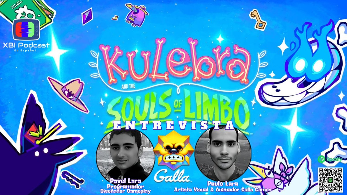 🎙️ Este viernes 7pm EST en el XBI Podcast en Español

🔴 En vivo: shorturl.at/bFuWq

🎮 Hablamos con <a href="/galla_games/">Galla Games - Kulebra and the Souls of Limbo</a> sobre #KulebraandtheSoulsofLimbo, un videojuego indie que te sumerge en un mundo entre la vida y la muerte con un estilo visual brutal y una narrativa fuera de