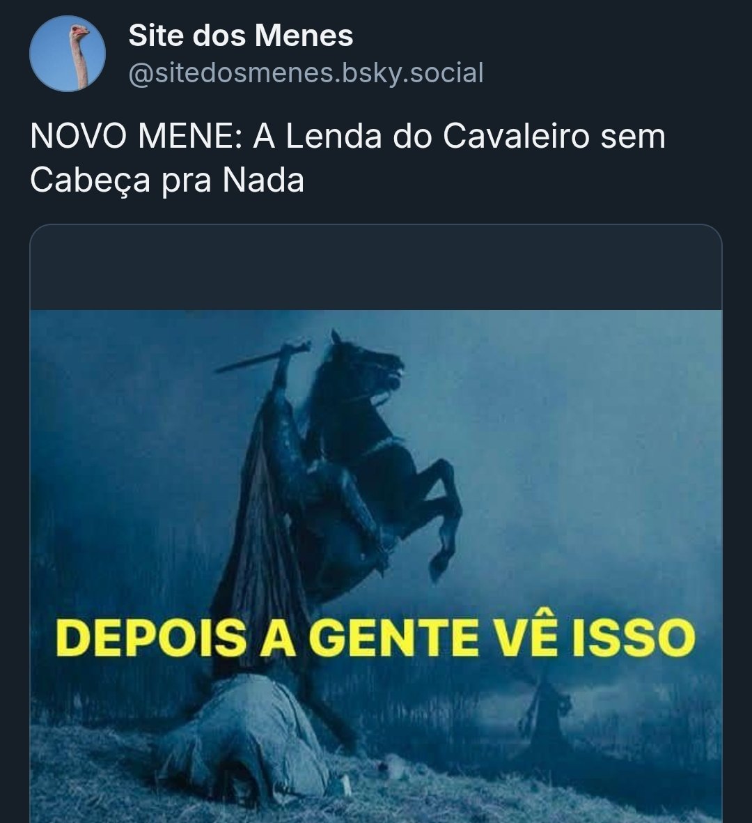 Eu perco muito com isso aqui.