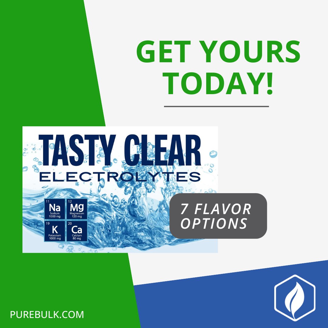 PureBulk's tweet image. Hydrate your 4th of July with a BANG!
Introducing PureBulk's NEW Tasty Clear Electrolytes – the game-changer everyone's raving about! Get pure, clear hydration with NO sugar.
🔥 Get your Tasty Clear Electrolytes today! 🔥 Buy Now: purebulk.com/products/elect…