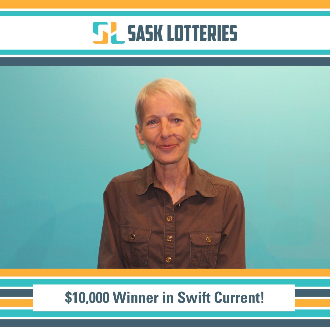 Richere B. was jumping up and down when she discovered her $10,000 win on CROSSWORD BEE LUCKY! 

See more recent winners here.
sasklotteries.ca/winners/