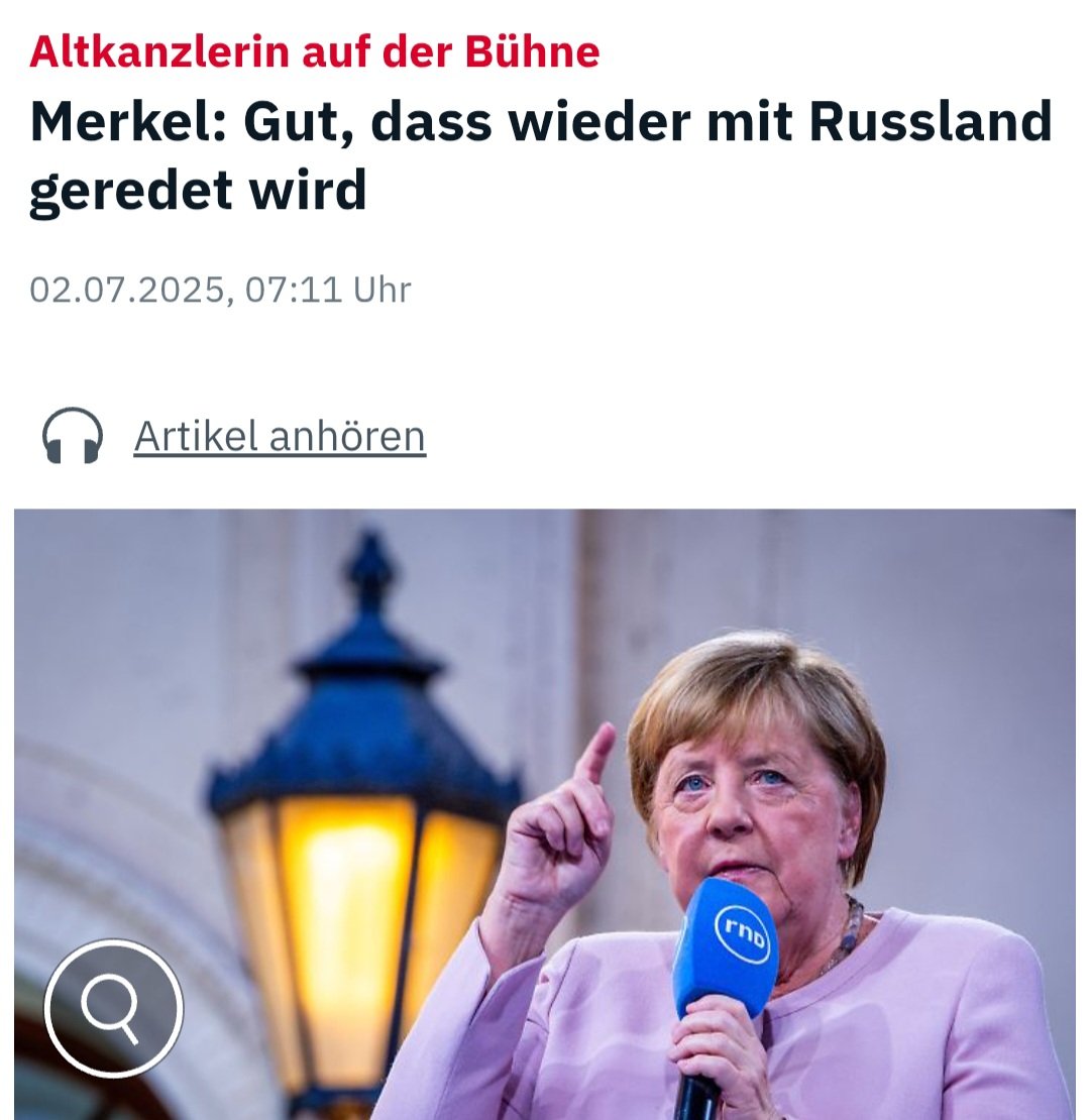 "Mit Russland reden" ist unironisch eine Position, die nur Kommunisten vertreten.