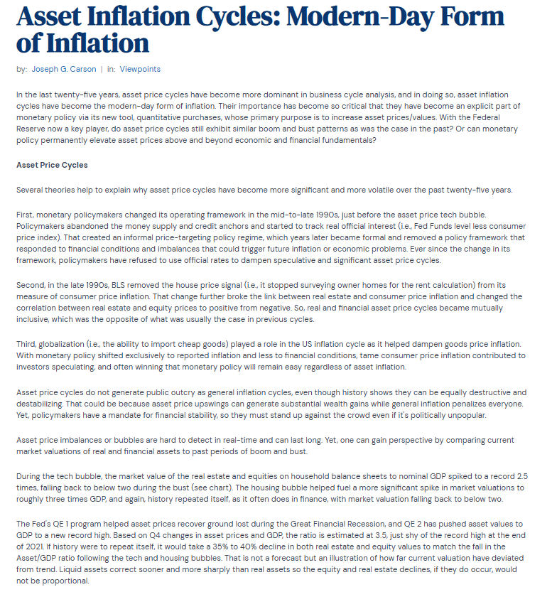 PikerCapital's tweet image. This is probably one of the most straightforward takes on asset price inflation I’ve come across in a while.