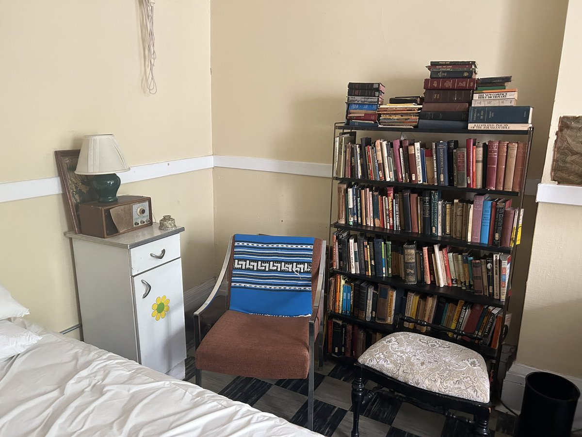Had a prayerful few hours today in Dorothy Day’s bedroom working on our preservation project sponsored by the <a href="/DayGuild/">Dorothy Day Guild</a> and <a href="/ManhattanEdu/">Manhattan University</a>.  Thanks be to God for this amazing life and witness.
