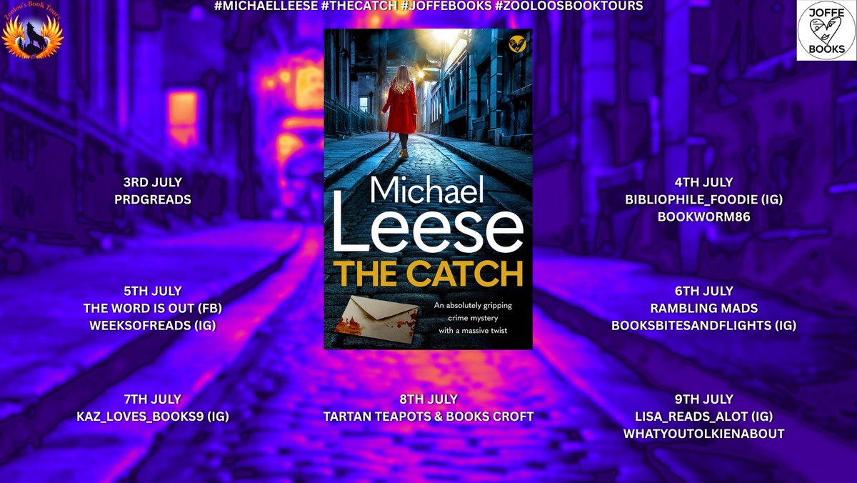 ZooloosBookTours (@zooloosbt) on Twitter photo (1/2) ~*COMING SOON* The Catch by Michael Leese <a href="/JoffeBooks/">JOFFE BOOKS</a>
First comes the win. Then comes the catch . . .
Read more here ~ zooloosbooktours.co.uk/the-catch-by-m⦠(1/2) ~*COMING SOON* The Catch by Michael Leese <a href="/JoffeBooks/">JOFFE BOOKS</a>
First comes the win. Then comes the catch . . .
Read more here ~ zooloosbooktours.co.uk/the-catch-by-mβ¦