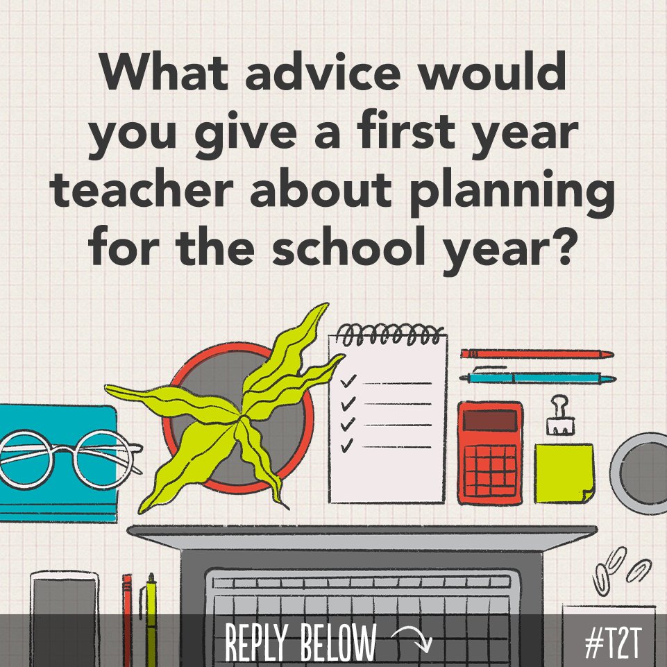 What might have made things just a little easier going into your first year? 🤔

#DearFirstYearTeacher