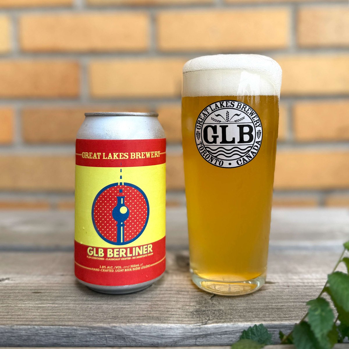 Our new release this week is a classy, thirst-quenching Berliner Weisse:

GLB Berliner
Berliner Weisse
3.8% abv

Available Thursday at the Brewery and Online Shop, or get it Friday at the GLB Brewpub!