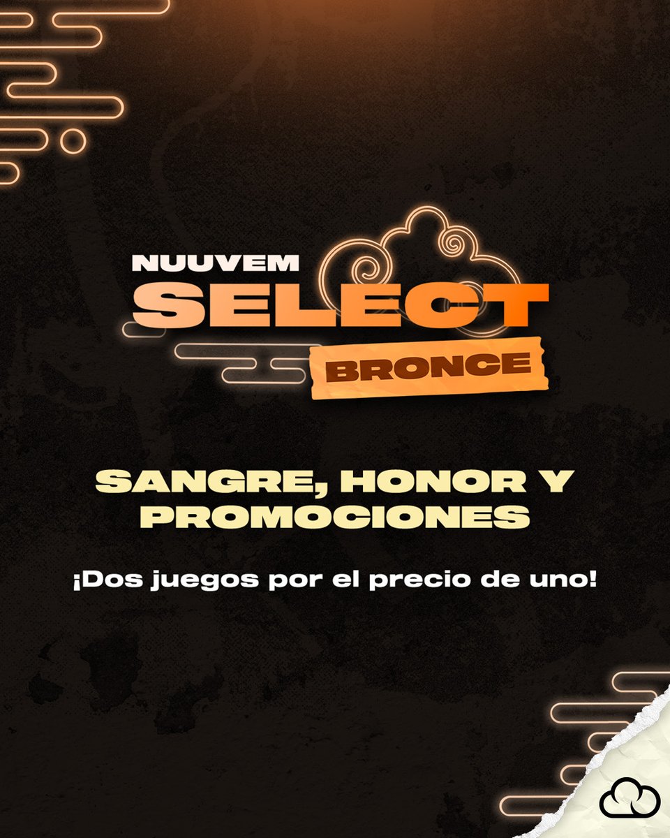 ¡Con el Nuuvem Select usted garantizas 2 juegos por solo 1 precio fijo! ⭐

En Select Bronce puedes elegir entre varios juegos como Assassin's Creed: Odyssey, Disco Elysium - The Final Cut Bundle, Far Cry 5 y mucho más!

🔗 Accede a: ow.ly/NtIG50Wk4oK

Por tiempo LIMITADO.