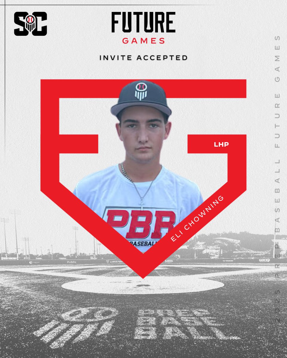 Prep Baseball South Carolina (@prepbaseball_sc) on Twitter photo INVITE ACCEPTED
'27 LHP Eli Chowning will join #TeamSC at the #PBFG25
<a href="/EliChowning/">Eli Chowning</a> | <a href="/Atlantic_Armada/">Atlantic Collegiate Academy</a>
Profile: loom.ly/JW29cMU INVITE ACCEPTED
'27 LHP Eli Chowning will join #TeamSC at the #PBFG25
<a href="/EliChowning/">Eli Chowning</a> | <a href="/Atlantic_Armada/">Atlantic Collegiate Academy</a>
Profile: loom.ly/JW29cMU