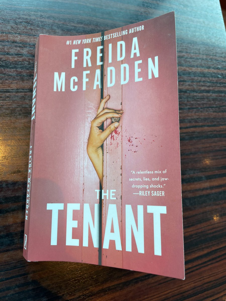Adrian Camacho-Ortiz (@infecto79) on Twitter photo Just finished “The Tenant” by <a href="/Freida_McFadden/">Freida McFadden</a>; a thriller with some sarcastic humor that should be a movie soon…good ending. I stole it from my wife and have no regrets 😎 Just finished “The Tenant” by <a href="/Freida_McFadden/">Freida McFadden</a>; a thriller with some sarcastic humor that should be a movie soon…good ending. I stole it from my wife and have no regrets 😎
