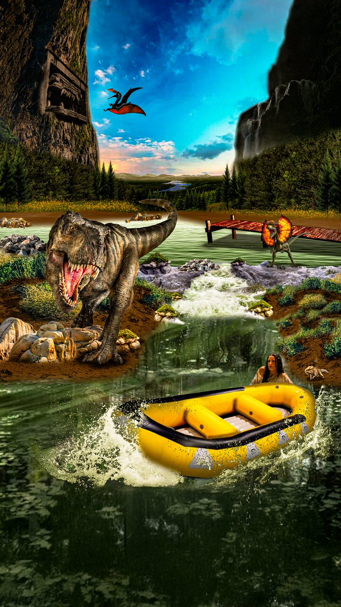 MRD2022's tweet image. It’s finally here! 🦖🦕

#JurassicWorldRebirth is in cinemas now! 

Here are 4 textless posters I created for the film.

#Textless #Poster #JurassicWorld #TextlessPoster #Graphics #GraphicDesign #Wallpapers