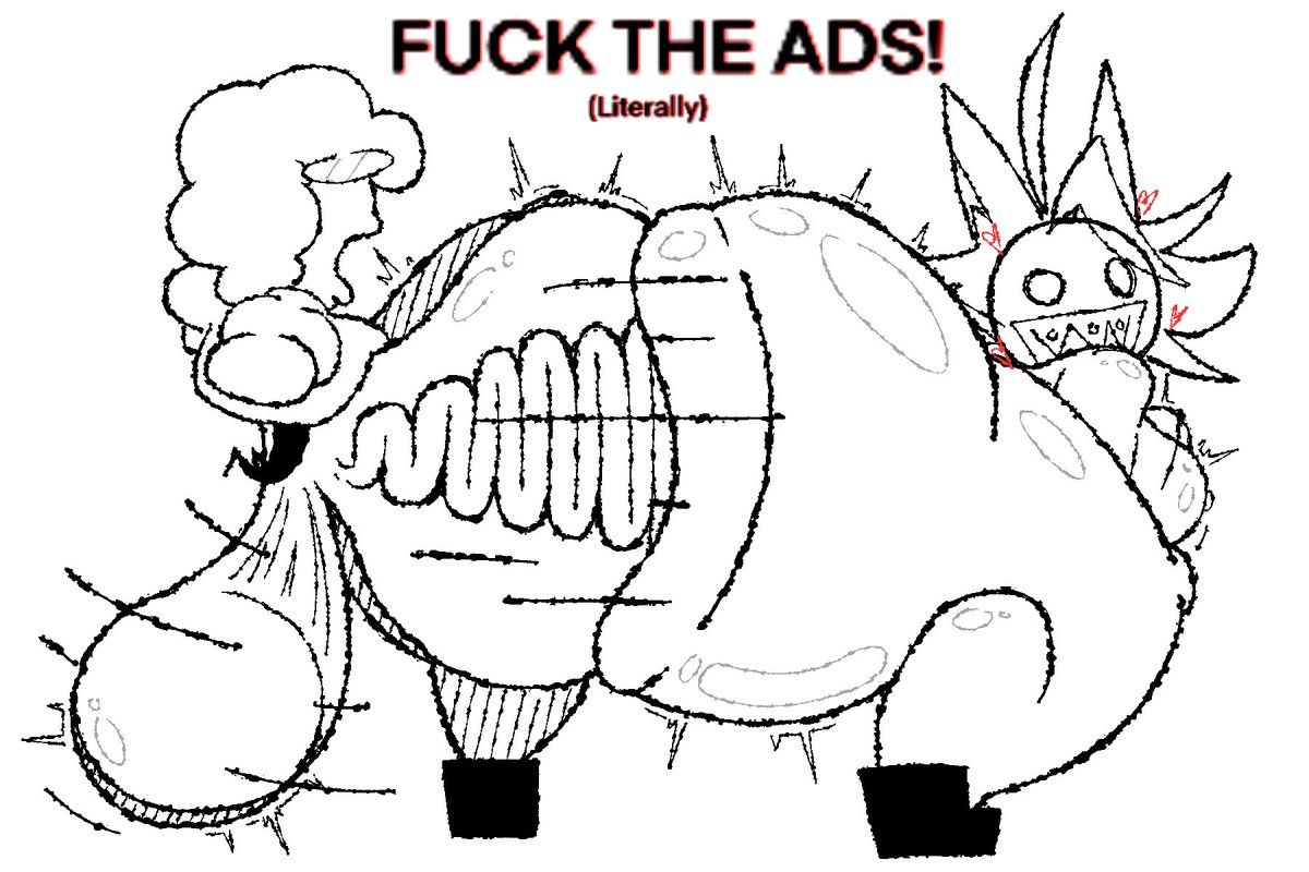 I was so down bad I ended up fucking the porn ads… 

OC belongs to @Suggestoaster_!

#NSFWtwt #NSFW #NSFWart #art #oc #ocart