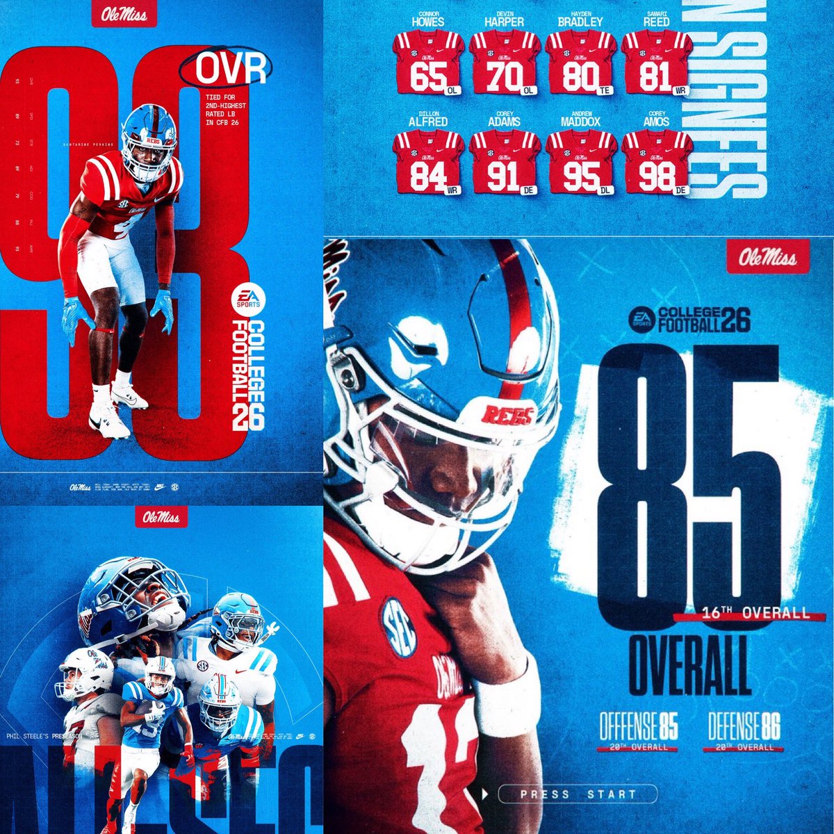 Visual branding <a href="/OleMissFB/">Ole Miss Football</a>