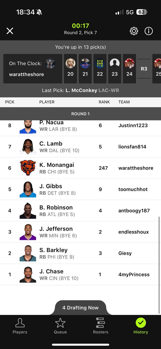 JanFebJustin's tweet image. Keep drafting or let it auto?