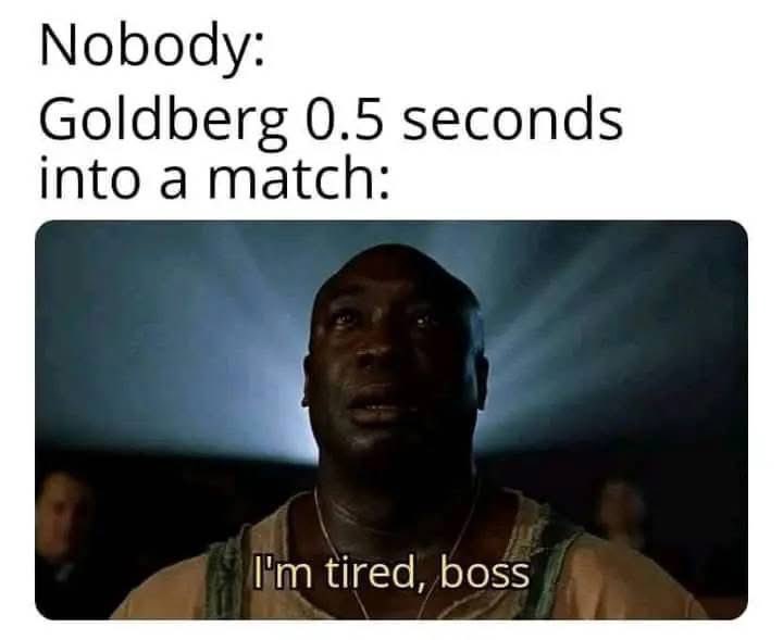 motley_nerd's tweet photo. @Goldberg @WWE @BretHart #goldberg #wwe #gunther https://t.co/7D5lhKJSaz
