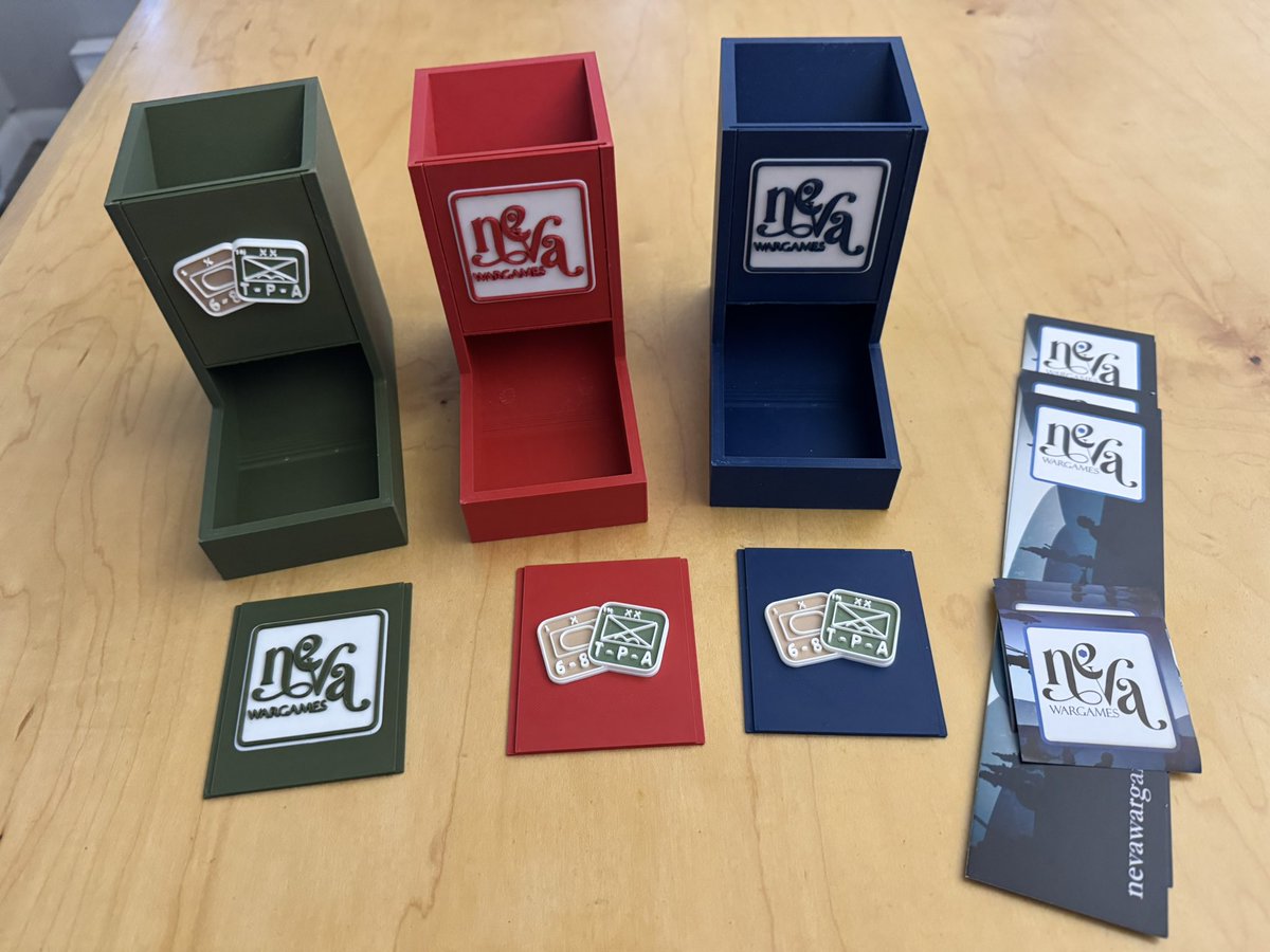 The Players’ Aid (@playersaidblog) on Twitter photo Also got these in the mail today. 3D printed high quality dice towers from <a href="/nevawargames/">Neva Wargames</a> As you can see you can also buy a TPA player to slide in. These are really nice! Also got these in the mail today. 3D printed high quality dice towers from <a href="/nevawargames/">Neva Wargames</a> As you can see you can also buy a TPA player to slide in. These are really nice!