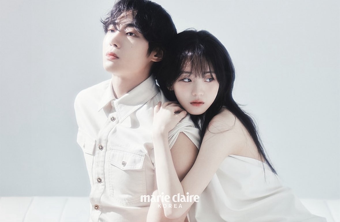 marie claire july 2025 issue | cho yihyun &amp; choo youngwoo interview 🗞️ 

[🧵]