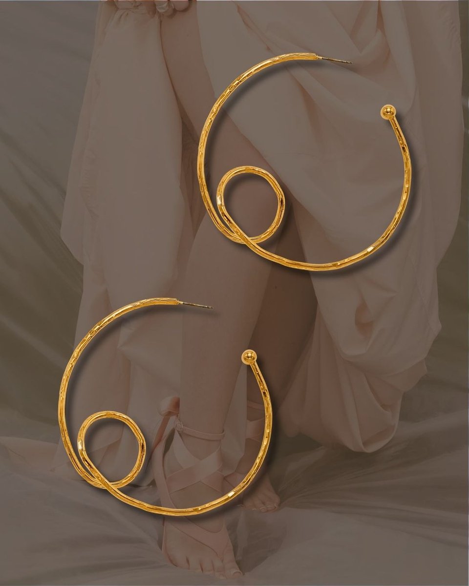 Life has its twists and turns—so we made a hoop to match. Meet the Loop de Loop ready to be your new go-to for wherever the day takes you.

#LoopDeLoop #NewDrop #HoopGoals #SculpturalJewelry  
#StyleUpdate #JewelryTwitter #WearableArt #FashionTalk #StyleGameStrong #StatementStyle