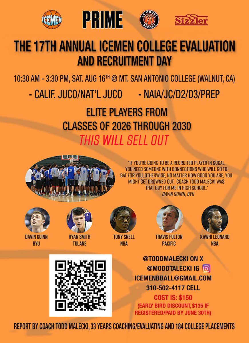 17th Annual Ice🥶men College Evaluation and Recruiting Day is pleased to add @krisas_01 <a href="/coachtolbert2/">Coach T 🏁</a> 6'8, 26, F, really coming into his own and gaining confidence.  Starting to bang,  board  &amp; is a player I'm 👀.  Shot is good. A stretch 4 at 4 year? Can put on 15lbs of 💪🏾