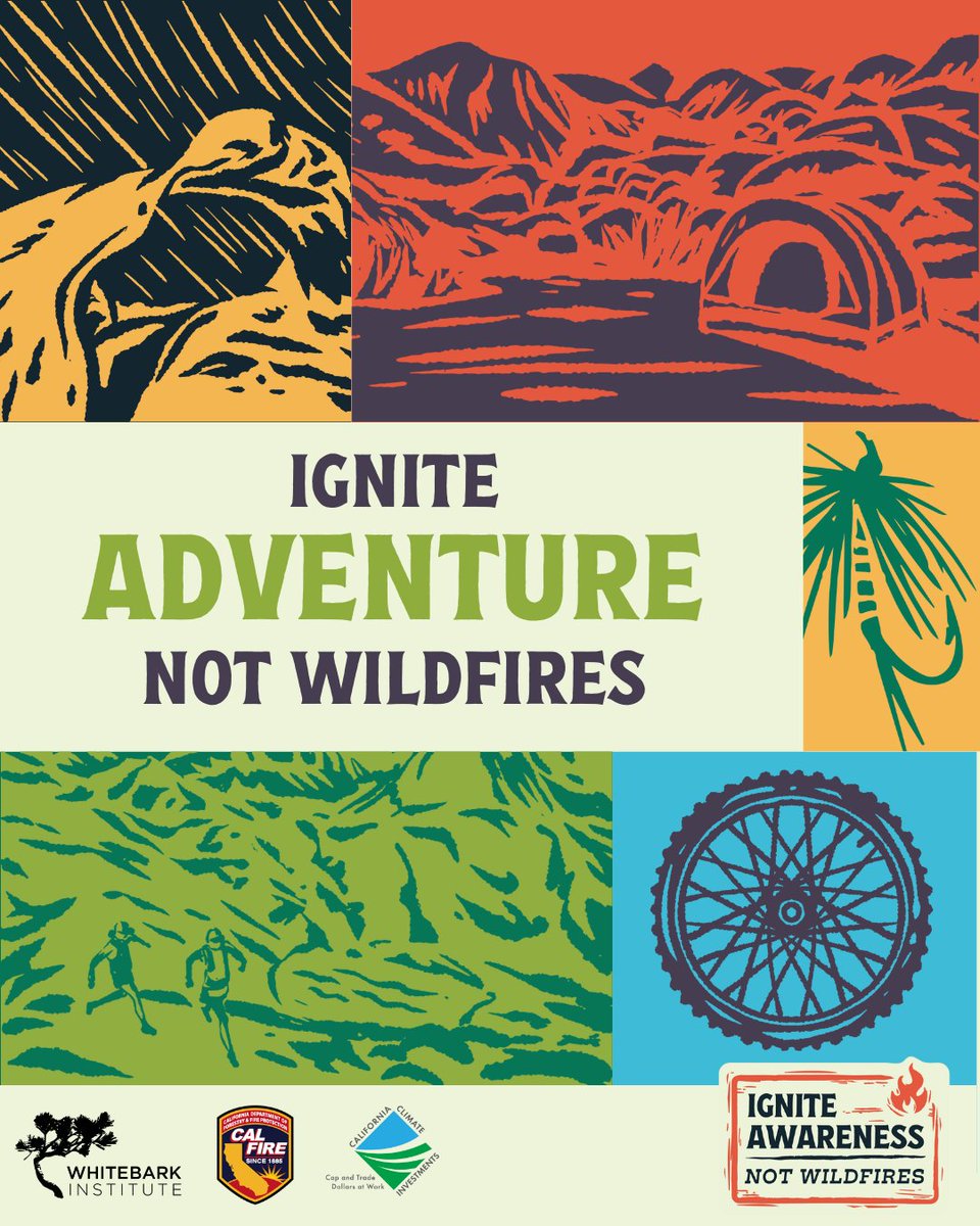 THIS 4TH OF JULY: keep the day FUN &amp; ignite adventure, not wildfires!
Opt out of fireworks. Make sure stoves/matches/cigarettes etc. are extinguished. Avoid parking/driving on vegetation: even exhaust &amp; underinflated/damaged tires can spark fires! 
Have fun &amp; leave no trace❤️