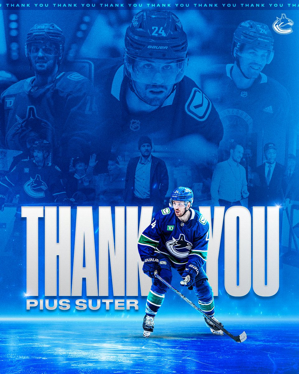 Thank you, Pius Suter!

Wishing you the best of luck in St. Louis!