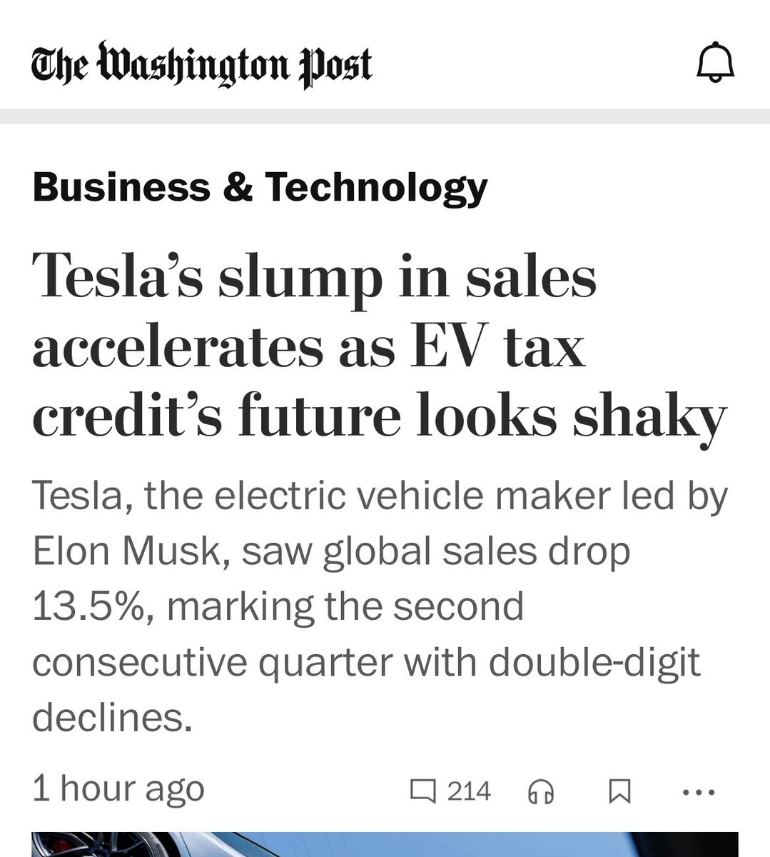 TeachAllAmerica's tweet image. Can we just acknowledge the delicious irony of Elon Musk going MAGA then losing his liberal customer base, then the EV tax credit being ended in the disastrous GOP economic bill?