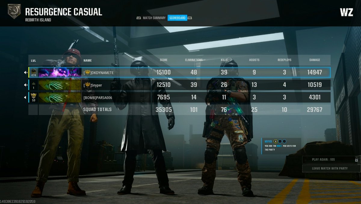 This will probably end up being the most played Warzone mode going forward.

Multiplayer casual next?