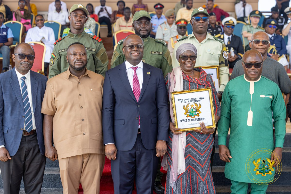 georgeoaddo's tweet image. Here are some highlights from the 71st anniversary celebration of the National Cadet Corps in Accra on Republic Day. It was truly a delight to see the assembly and parade of these exceptional young individuals from all 16 regions. Their discipline and morale were genuinely…