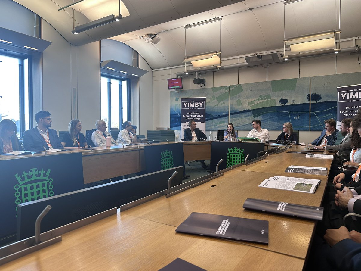 charleswmart's tweet image. In Parliament discussing the YIMBY proposals, a cross- party initiative to unlock the potential of British farming by saying “Yes In My Farm Yard”.