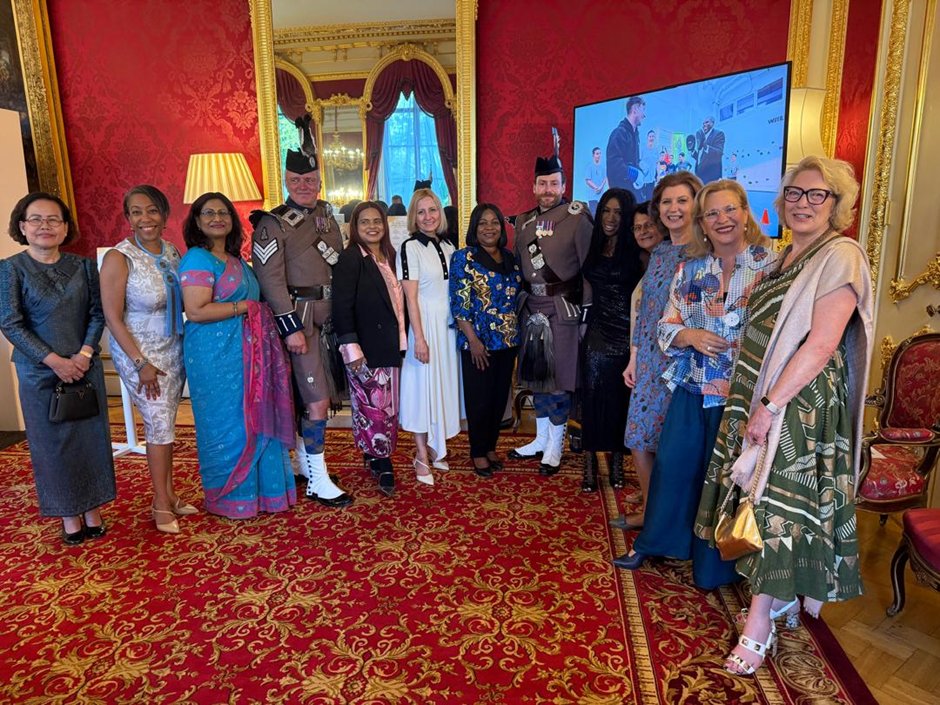 Attended the evening reception hosted by the Rt Hon. David Lammy, Secretary of State for Foreign, Commonwealth and Development Affairs. Pleased to join fellow women ambassadors and high commissioners in celebrating women in diplomacy.