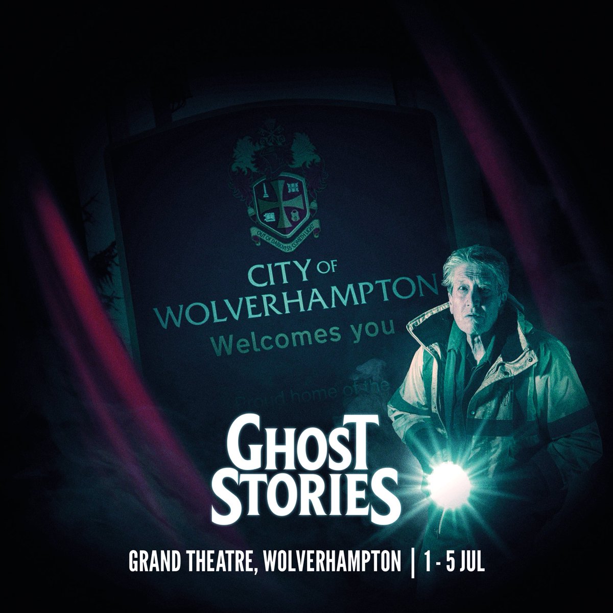 Ghost Stories (@gsonstage) on Twitter photo This week we’re scaring <a href="/WolvesGrand/">Wolverhampton Grand</a> until Saturday 5 July! 👻
Final tickets remain at ghoststoriesplay.com - are you brave enough to book? #GhostStoriesPlay This week we’re scaring <a href="/WolvesGrand/">Wolverhampton Grand</a> until Saturday 5 July! 👻
Final tickets remain at ghoststoriesplay.com - are you brave enough to book? #GhostStoriesPlay