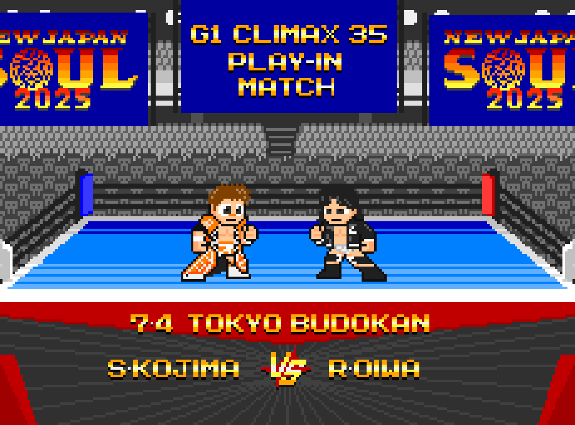 新日本プロレス東京武道館大会まであと１日。G1Aブロック最後の枠をかけて争うのは小島選手対大岩選手！見所は⋯
明日配信の公式メルマガで♪
購読は無料、登録是非お願いします！
njpw.co.jp/mail_magazine

#njpw #njsoul  #dotswrestler