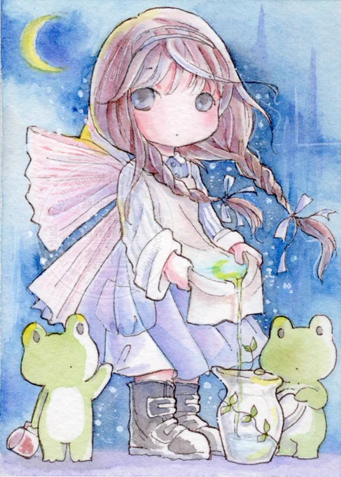 おはようございます みかづき水はいかがですか? ひんやりとでもあたたかです