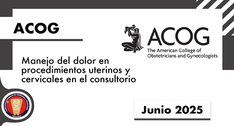El manejo del dolor en procedimientos ginecológicos en consultorio es clave para una atención humana y respetuosa.  
Los resultados son prometedores, pero con limitaciones metodológicas. ¡Lee el nuevo consenso de ACOG!  

fecolsog.org/articulos-noti…

#SaludFemenina  #ACOG #Fecolsog