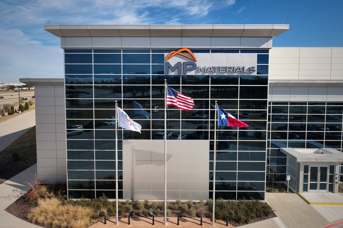 MPMaterials's tweet image. Independence isn’t just a legacy—it’s a responsibility.
We’re rebuilding America’s rare earth supply chain to meet the moment.
Faster. Stronger. More resilient than ever.