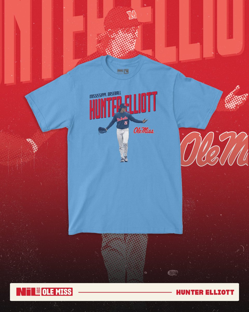 Are You Not Entertained?
Hunter Elliott’s New Merch Is Here!
nil.store/ole-miss