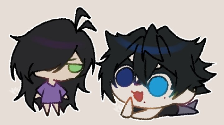 While I was struggling, I have to thank my bestie for doodling stuff of us 😭 Kyokichi you're amazing!!

<a href="/KyouZen_/">Kyouzen✧ 『CMS OPEN』</a>