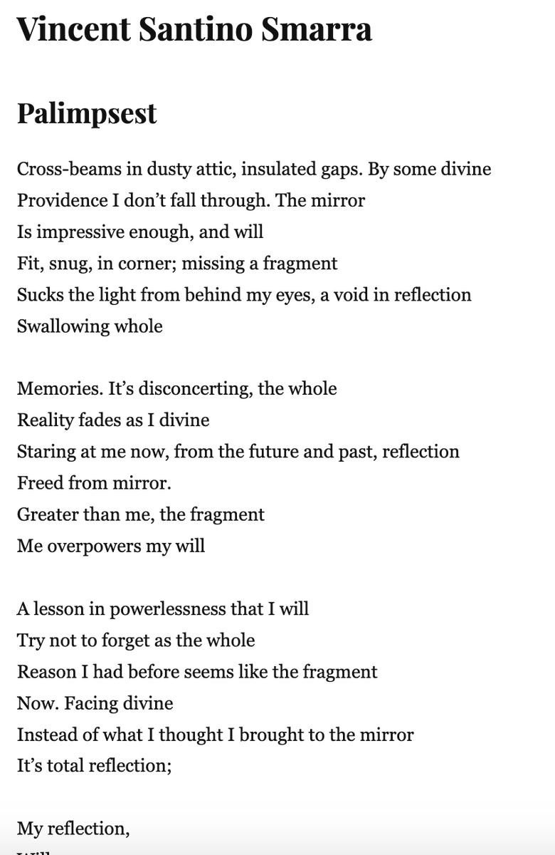 neologismpoetry's tweet photo. Issue #97 out now!  Featured Poet @SunToTheE; supported by Maia Brown-Jackson, Mark Wyatt, Sam Barbee, Mark Dunbar, Paul Bavister, Carole Glasser Langille, Patricia Nelson, Mykyta Ryzhykh, and Erika Seshadri.

https://t.co/4CaaHa9Jb9 https://t.co/LwPHFSpOcP