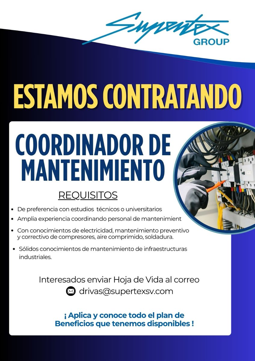 ¿Buscas una nueva oportunidad? ¡Únete a nuestra zona de talento! Consulta los requisitos en el perfil y si calificas, postúlate siguiendo las instrucciones detalladas en la imagen.