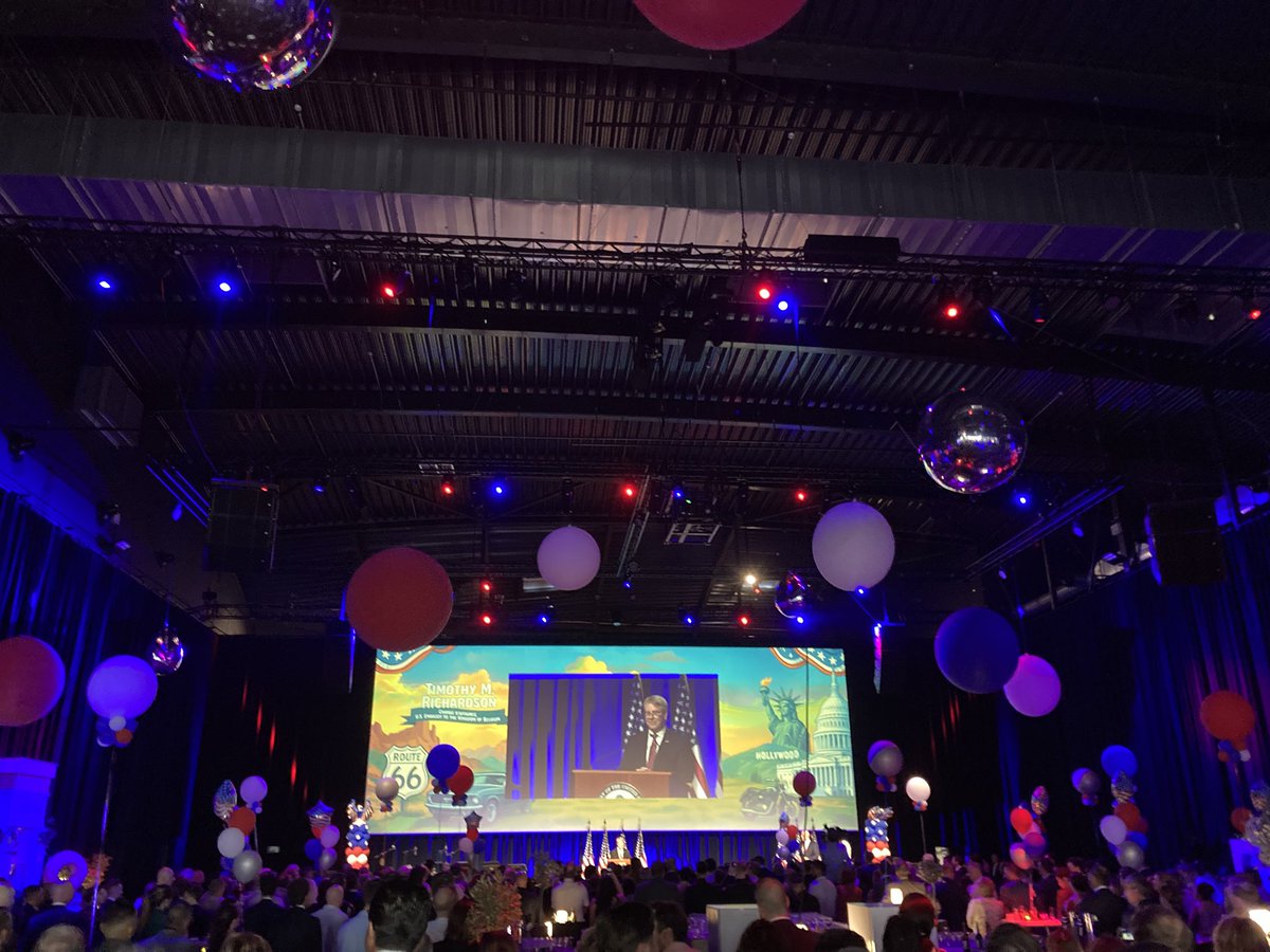 An impressive US National Day celebration at the Docks Brussels’ Dome today, with a truly inspiring speech by retiring Charge d’affaires Tim Richardson, a wonderful civil servant and diplomat I feel privileged to have worked twice with over the years🇺🇸🇧🇪🤝