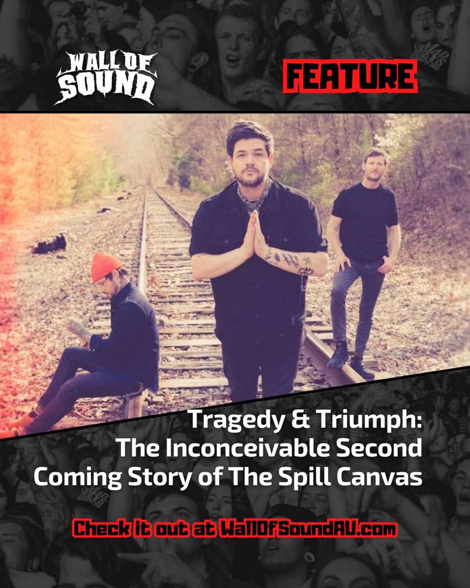 The fact we're about to see The Spill Canvas in Australia for the first time is nothing short of a miracle given what mastermind Nick Thomas has been through... Reacquaint yourself with the emo prodigy!

wallofsoundau.com/news/tragedy-t…