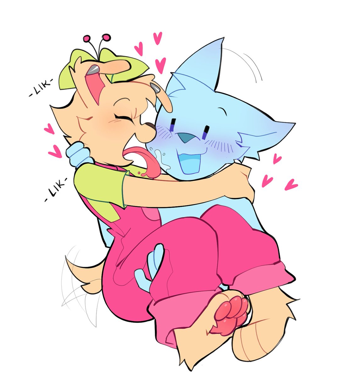 PRINCESS AND THE FROG
but it's Berri plush :3 gimme kiss!
