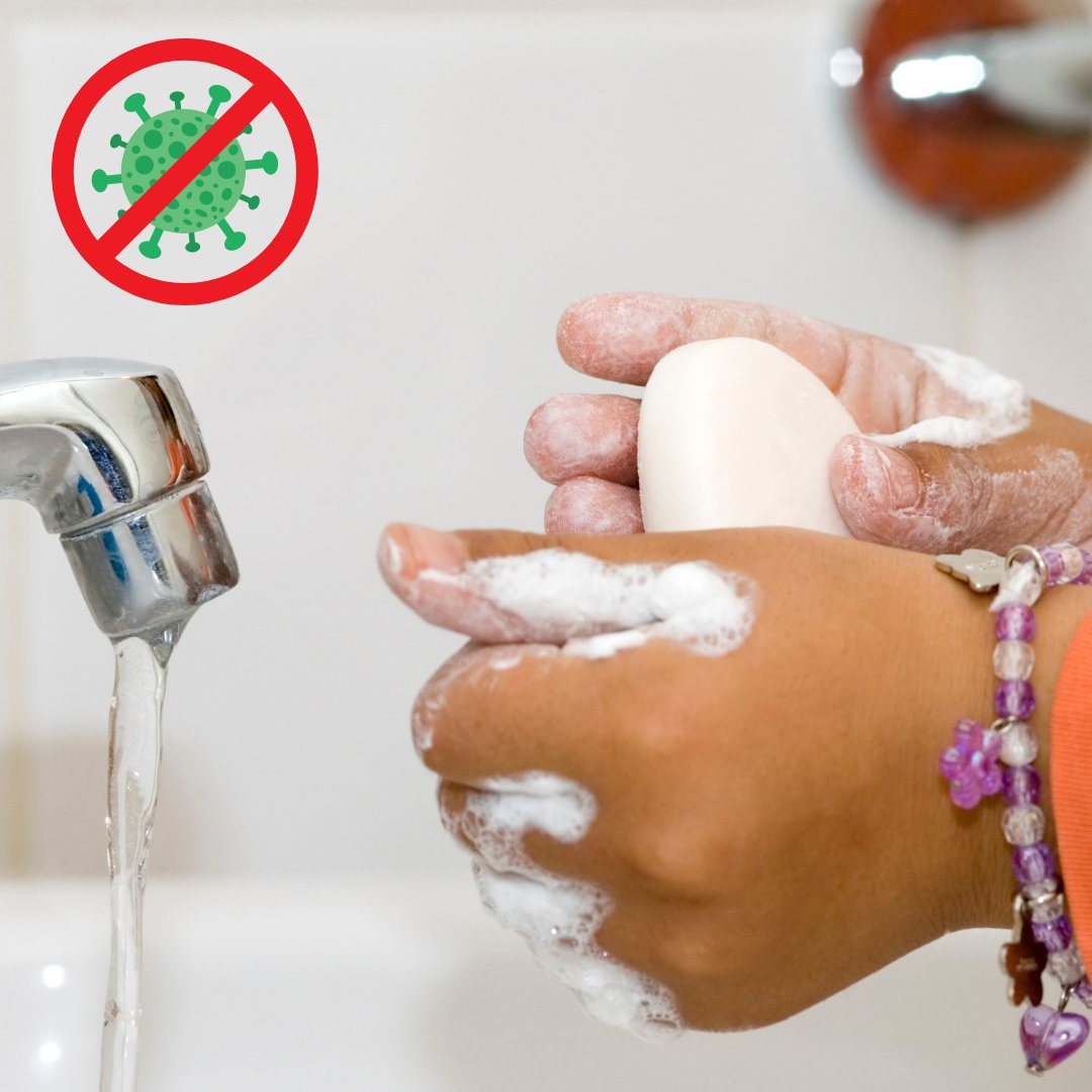 Germs are everywhere. Make handwashing with soap and water a healthy habit to protect yourself and your family from getting sick. go.usa.gov/xV9TX #KeepHandsClean