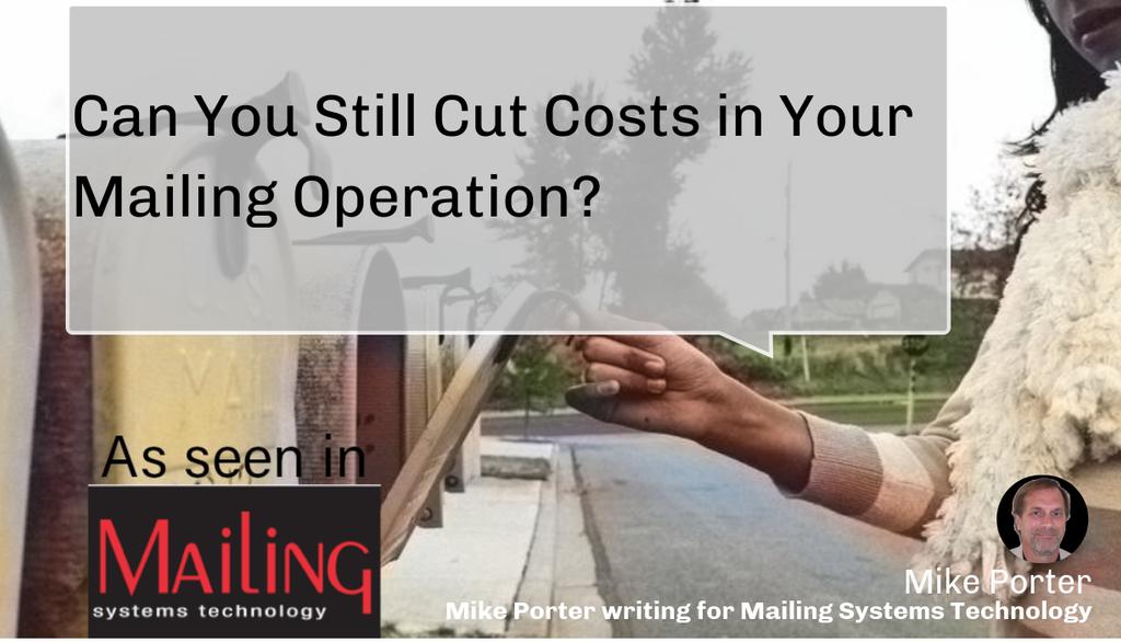 PMCmike's tweet image. One way to decrease the extra time and expense associated with custom envelopes is to reformat jobs so you can mail more of them in your standard envelope.
Read more 👉 lttr.ai/AgAkD

#MailOperations #Mail #MailingSystemsTechnology