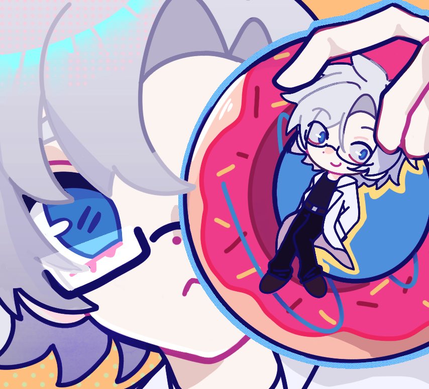 Sljp3421411's tweet image. #嘉娜扇 #세포신곡 #细胞神曲 🍩