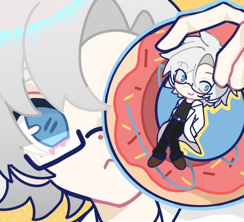 Sljp3421411's tweet image. #嘉娜扇 #세포신곡 #细胞神曲 🍩