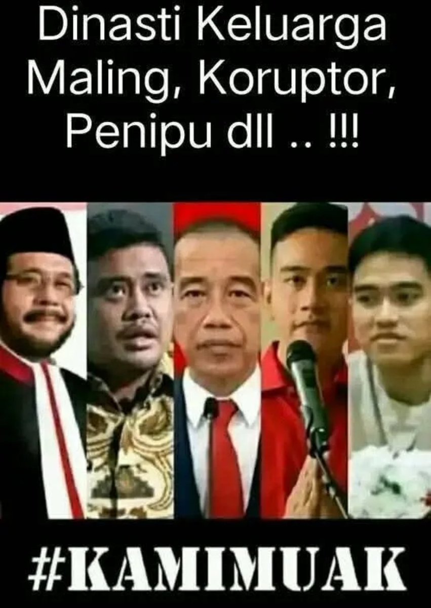 Benny58537080's tweet photo. @Dennysiregar7 https://t.co/9Yny00ULKg