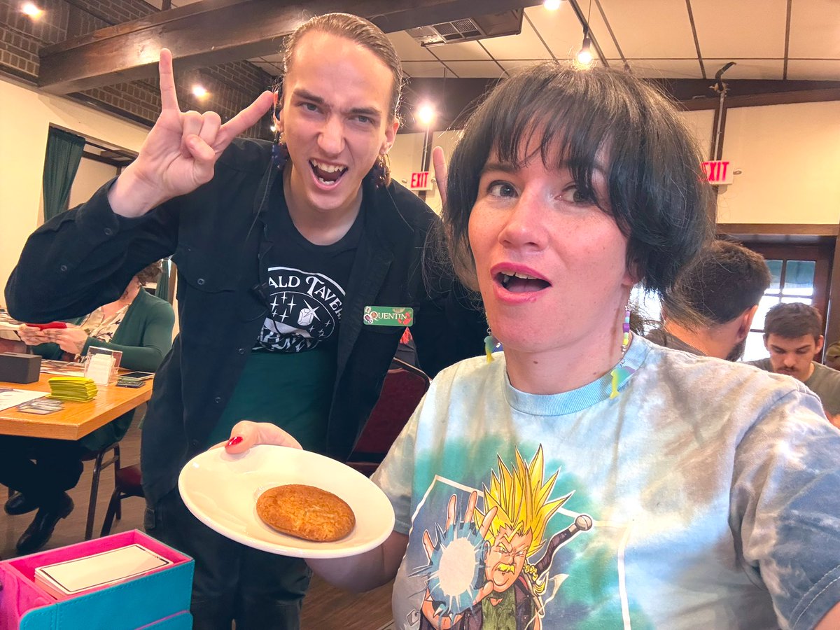 I wore my <a href="/JacobWysocki/">Jacob Wysocki</a> shirt out today and my server gave me a free cookie. I told them “thanks, big dog” and gave them a big tip.