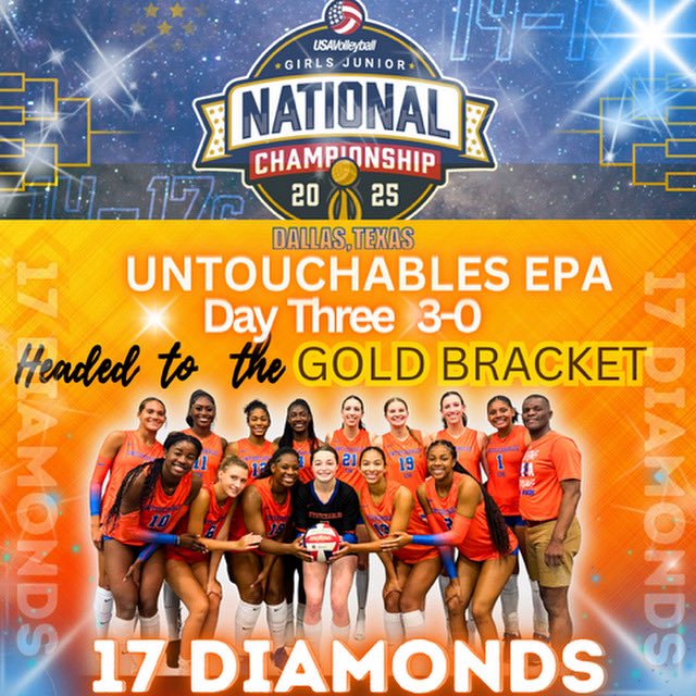 PaigeSmithVB26's tweet photo. It’s not a race..It’s a marathon!! Let’s go my favorite Diamonds…17 UEPA #foreverhumbled 🧡💙🧡💙 @desotoeaglesvb @coachable247 @vball_fan_ @vbmagazine @prepdigtexas @coachmikedz @VBAdrenaline @PrepVolleyball https://t.co/qD90fOTmZh